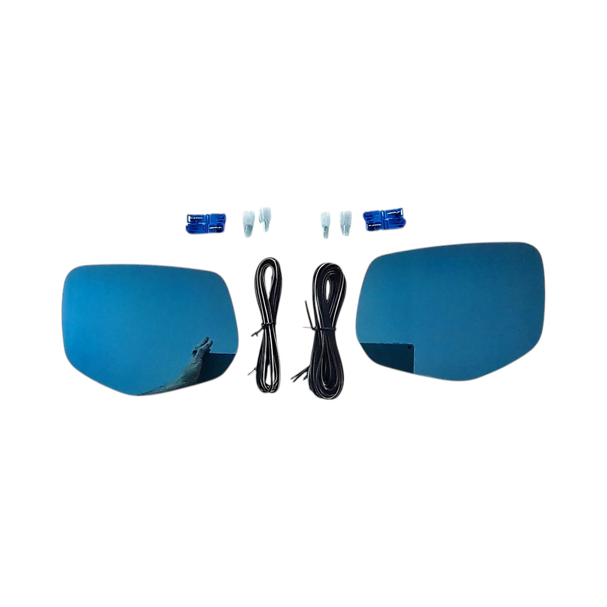 Noble NBS Heated Wide Angle Blue Mirrors w/ Turn Signals Subaru WRX 2022-2023