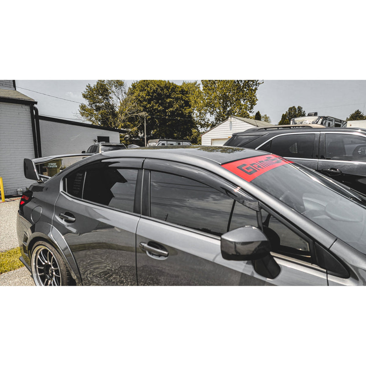 Noble Two Point OE Design Rain Guards - 15-21 WRX / STI