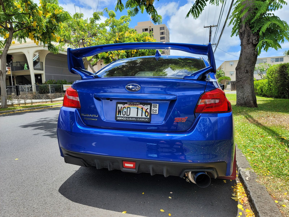 Noble Performance Single Exit Exhaust Cover (ABS, Left OR Right) - 15-21 WRX / STI