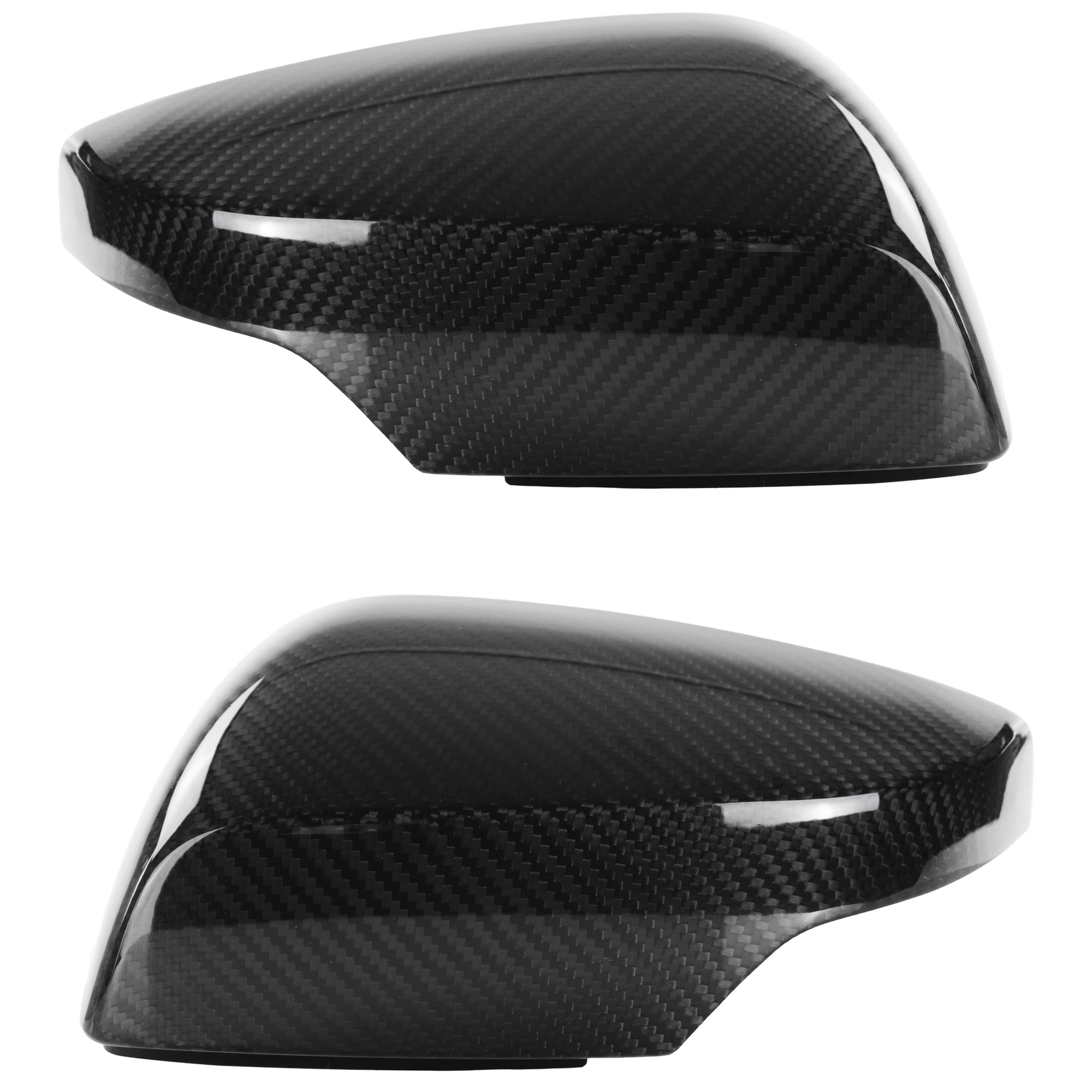 Noble Full Replacement OE Style Carbon Fiber Mirror Caps - 15-21 WRX / STI (Turn Signal Equipped Vehicles)