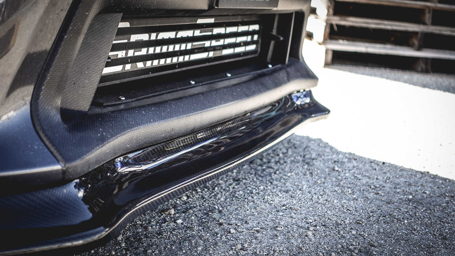 Noble CS Style Carbon Fiber Front Lip - 18-21 WRX / STI