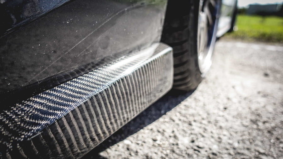 Noble CS Style Carbon Fiber Front Lip - 18-21 WRX / STI