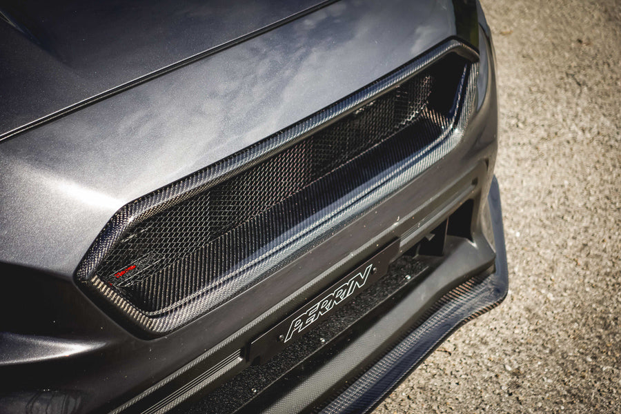 Carbon Fiber Front Bumper Grille CS Style For Subaru WRX STI Sedan 2018-2021 – AR Brand