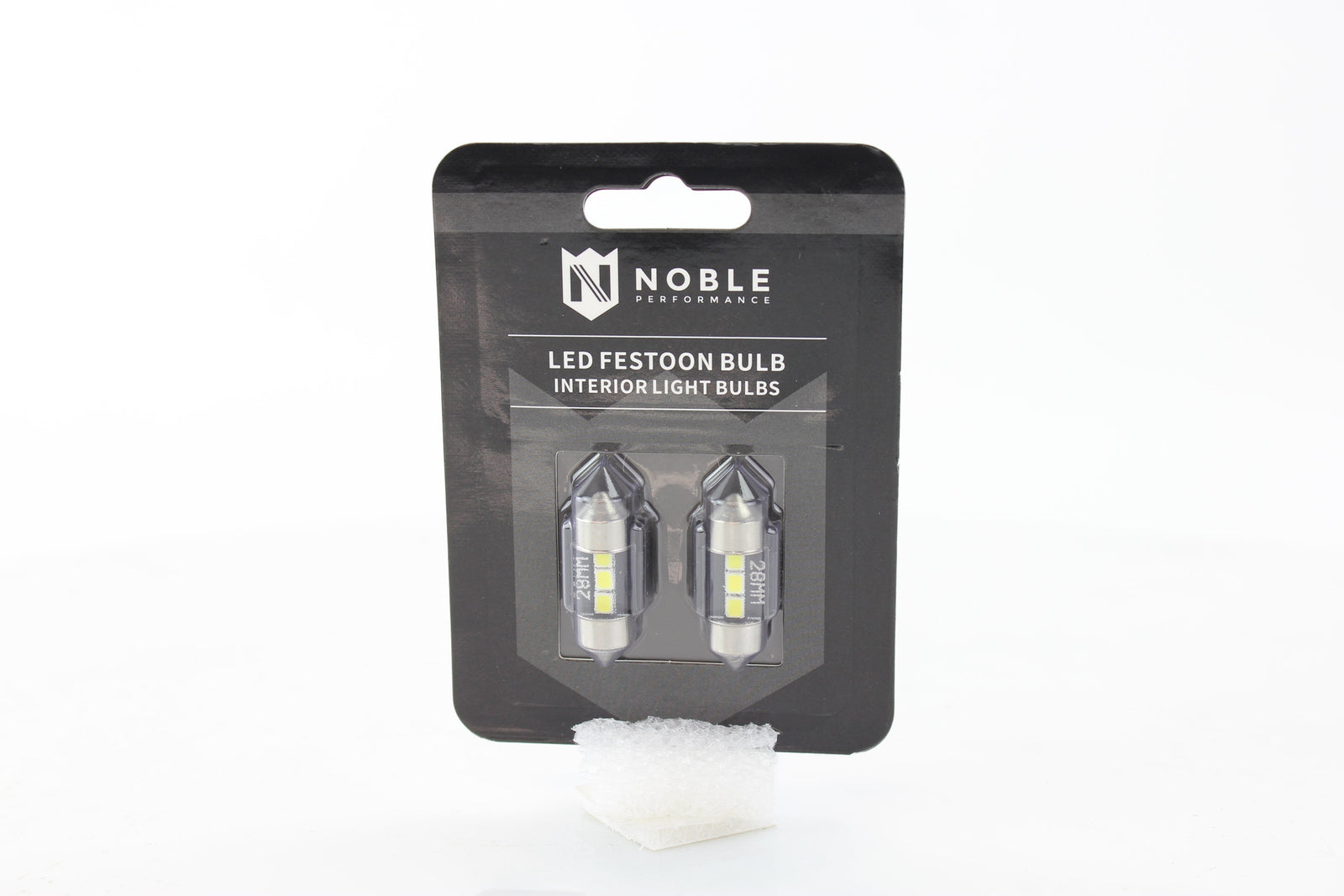 Noble 28mm Festoon Stage II 3 Chip LED Bulbs (2 pack) - Universal