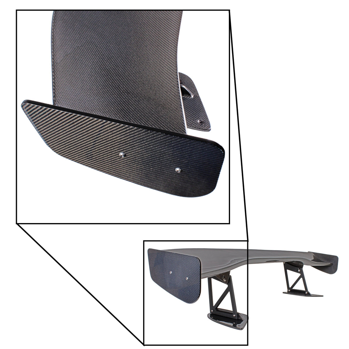 Noble 300 Series Carbon Fiber Touring Wing Subaru WRX / STI 2015-2021