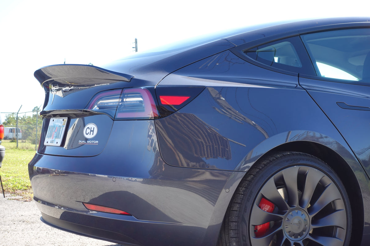 Noble AG Duckbill Spoiler (Paint Matched) Tesla Model 3 2017-2023