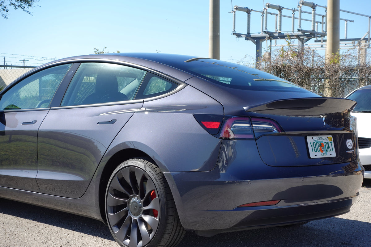 Noble AG Duckbill Spoiler (Paint Matched) Tesla Model 3 2017-2023