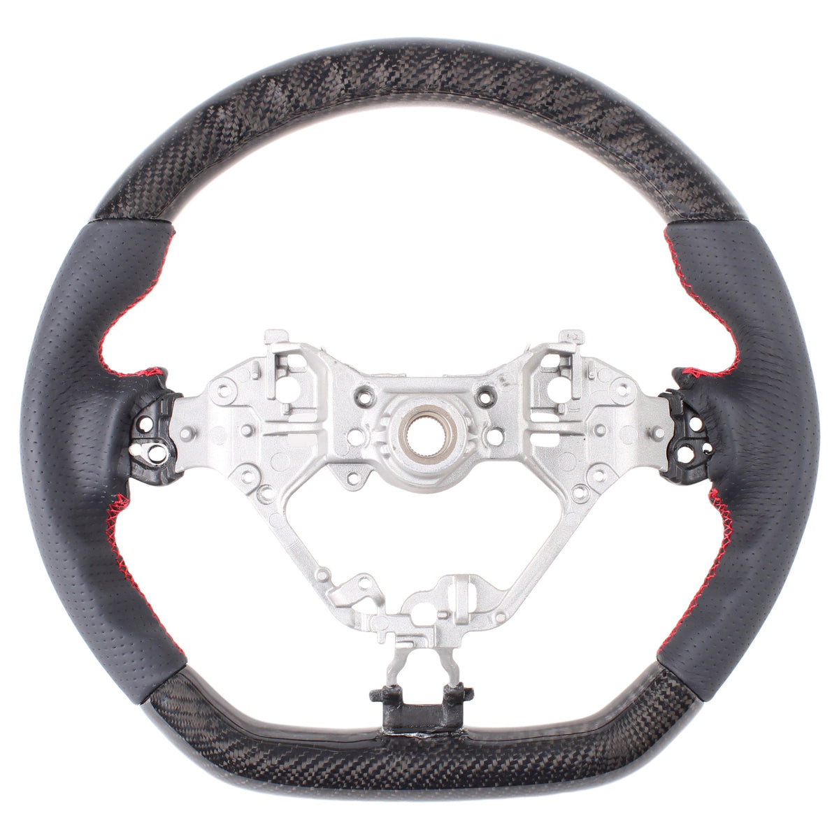 Noble Carbon 1L Racer Steering Wheel (Carbon Fiber / Leather) Subaru BRZ / Toyota GR86 2022-2023