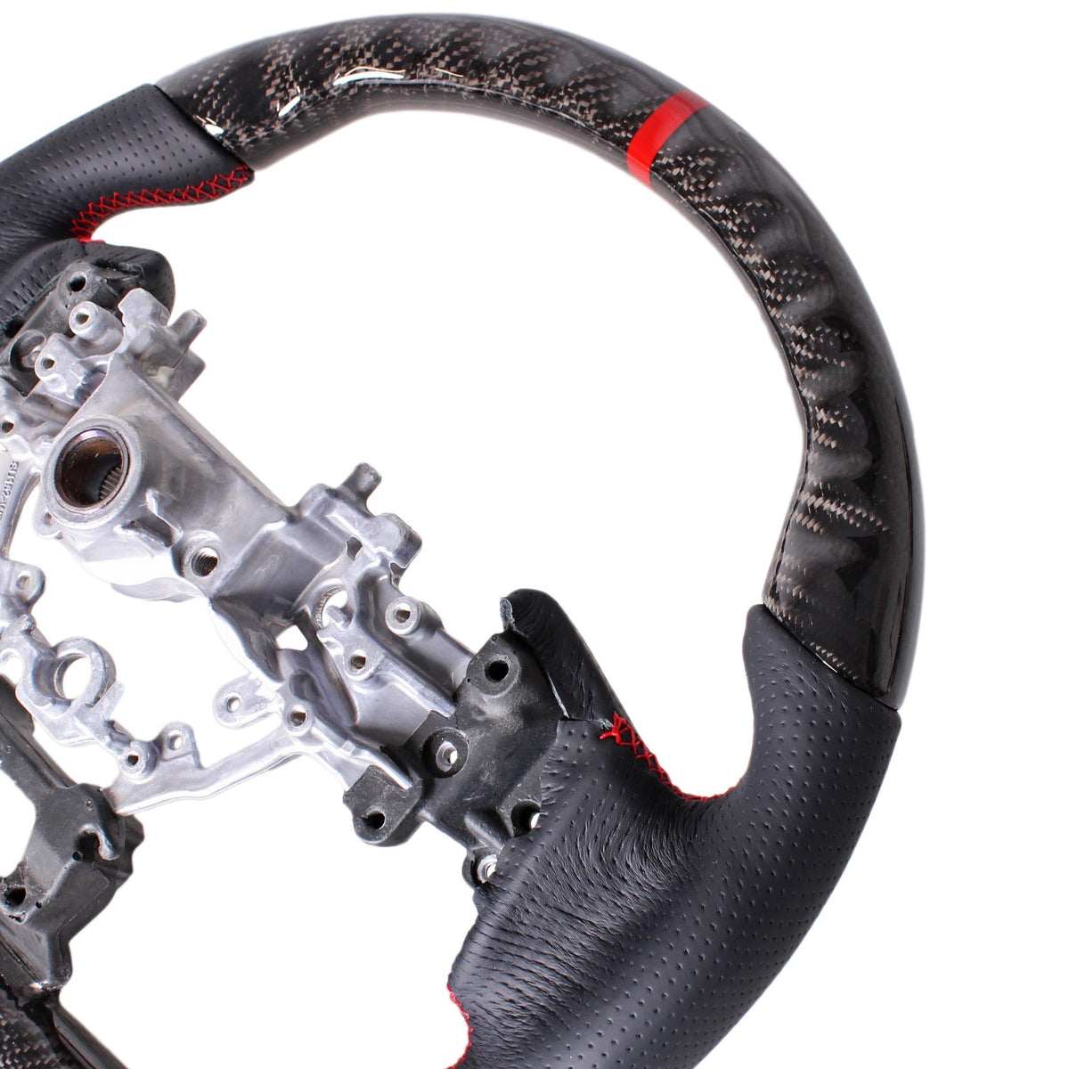 Noble Carbon 1L Racer Steering Wheel (Carbon Fiber / Leather) Subaru WRX 2022-2023