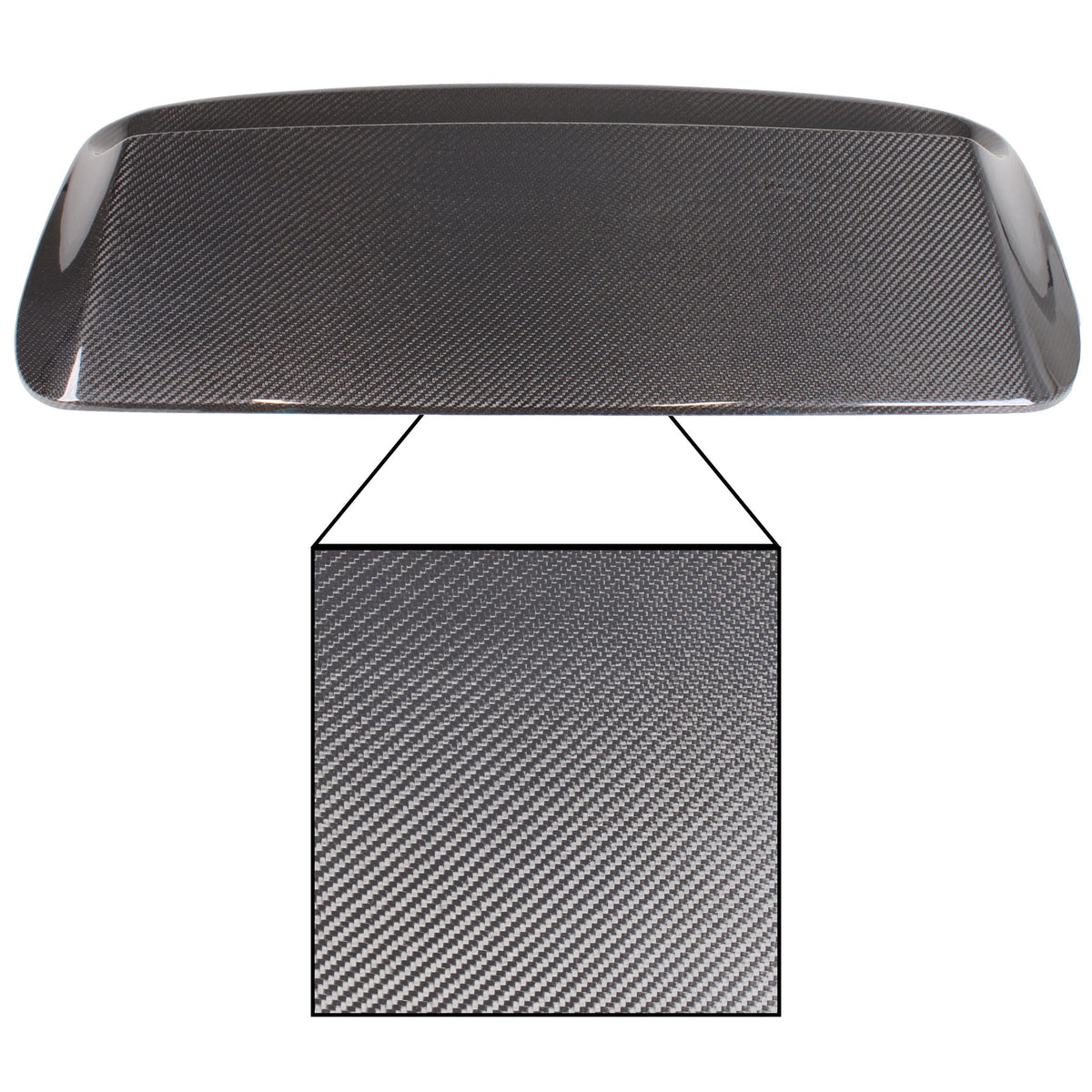 Noble Carbon Fiber Bulge Hood Scoop Version 1 Subaru WRX 2022-2023