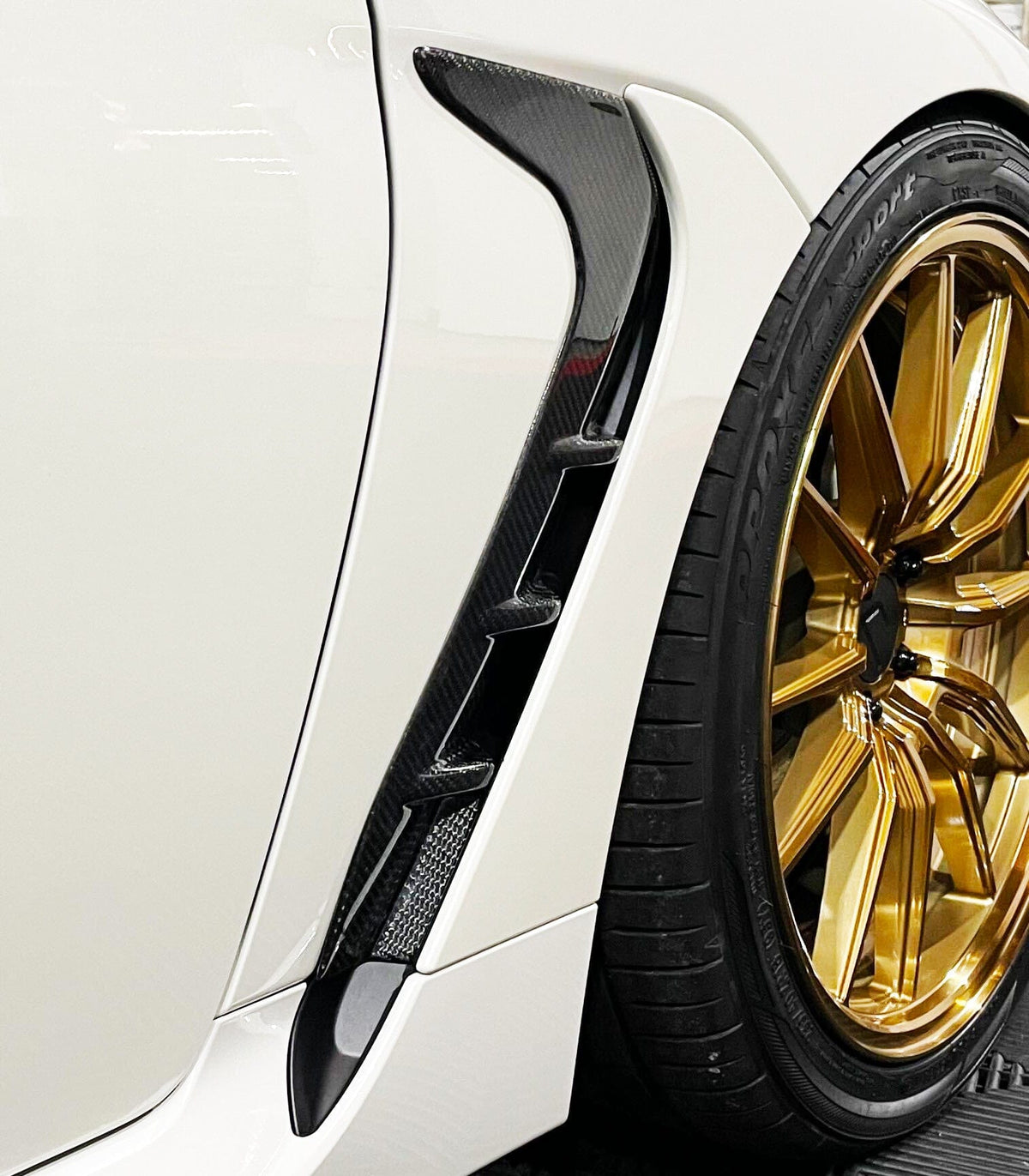 Noble Carbon Fiber Fender Garnishes / Vents - 2022+ Subaru BRZ / Toyota GR86