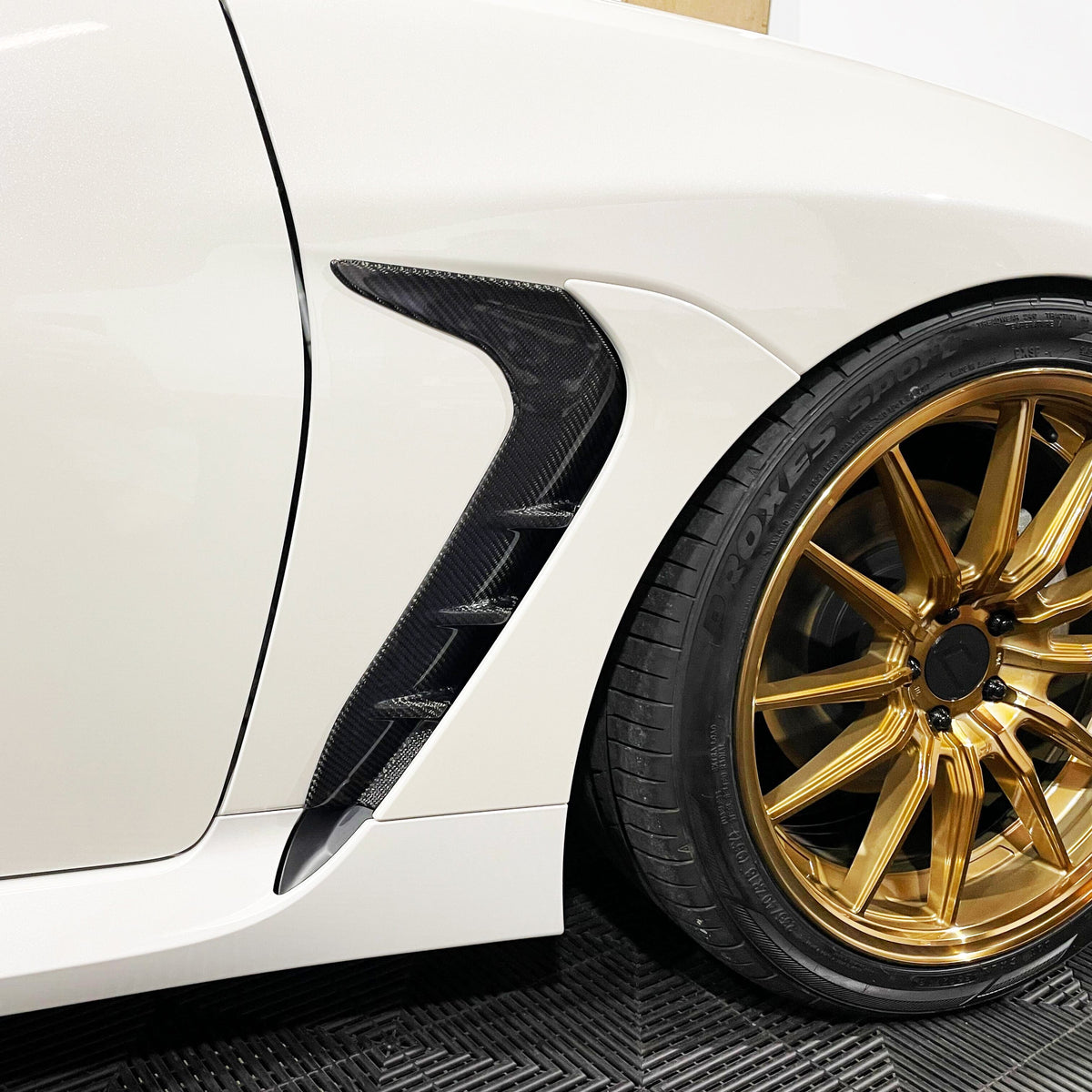 Noble Carbon Fiber Fender Garnishes / Vents - 2022+ Subaru BRZ / Toyota GR86