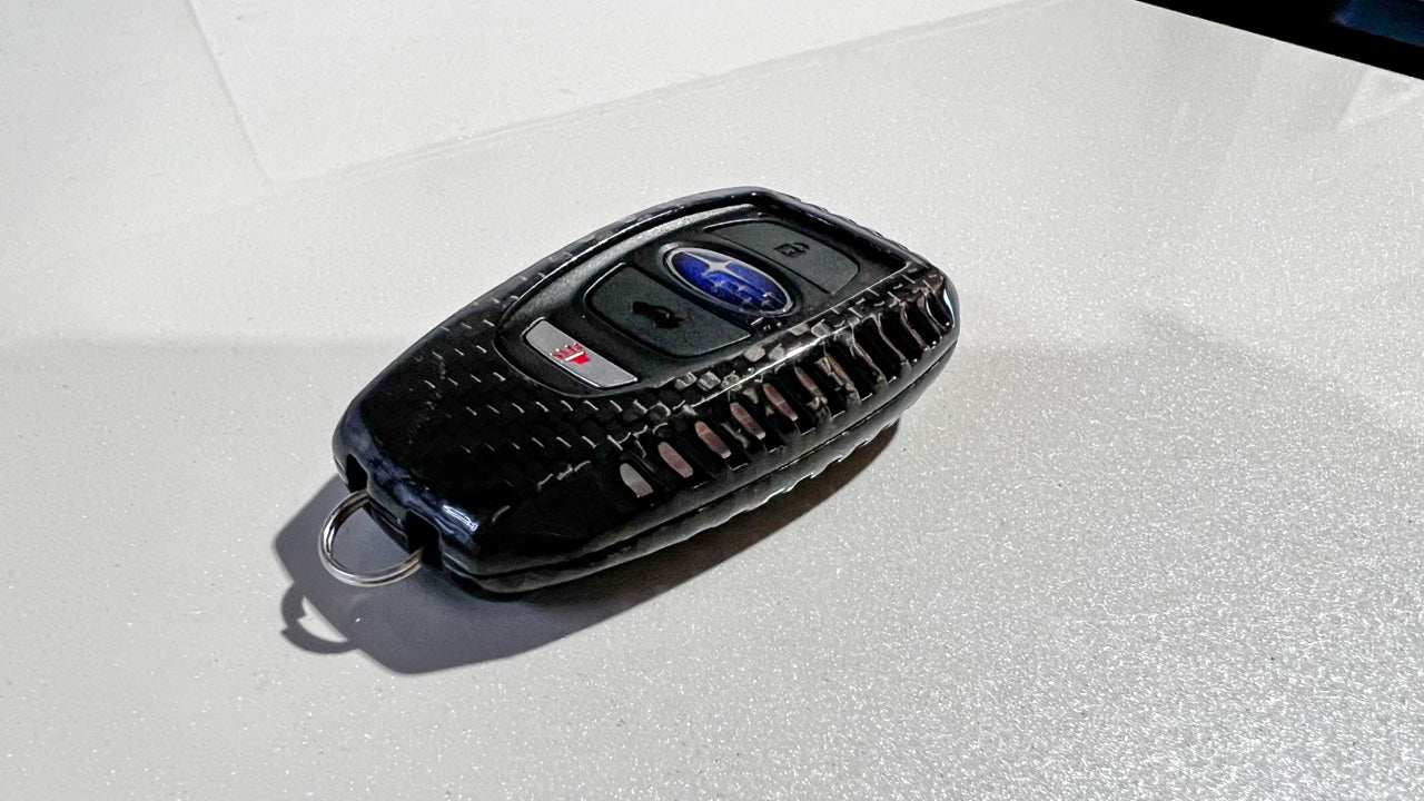 Subaru Key Shell Noble Carbon Fiber Key Shell Subaru WRX / BRZ / Toyota GR86 2022-2023 ...