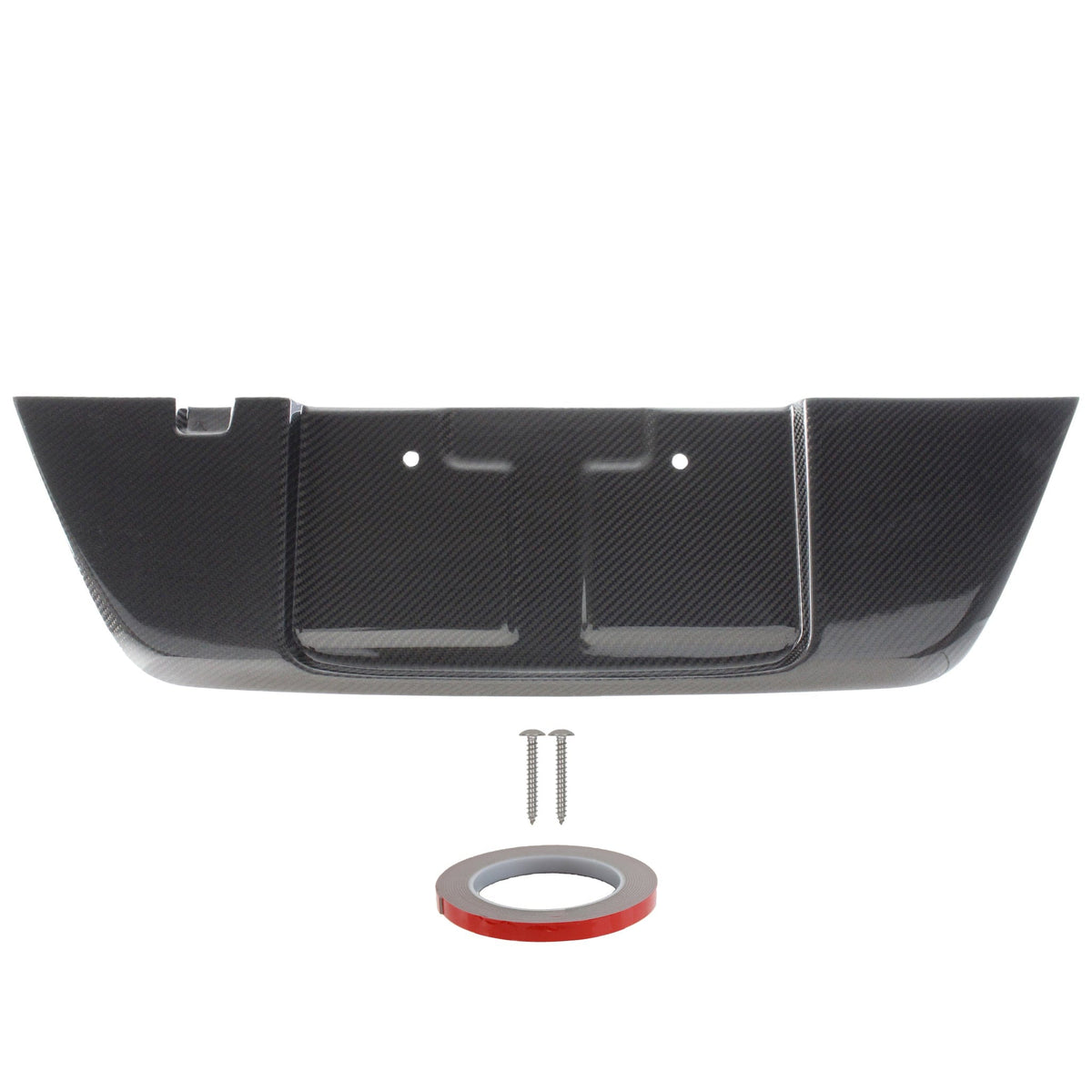 Noble Carbon Fiber License Plate Panel - 15-21 WRX / STI