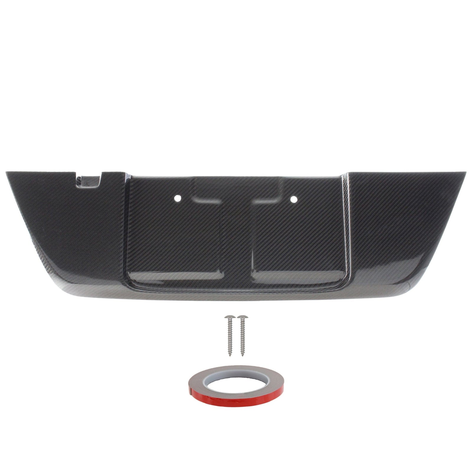 Noble Carbon Fiber License Plate Panel - 15-21 WRX / STI