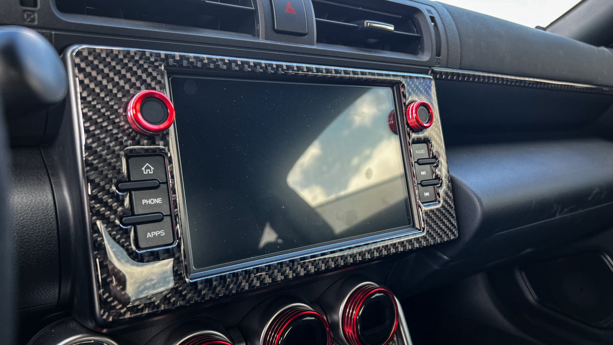 Noble Carbon Stereo Trim Subaru BRZ 2022-2023 / Toyota GR86 2022-2023