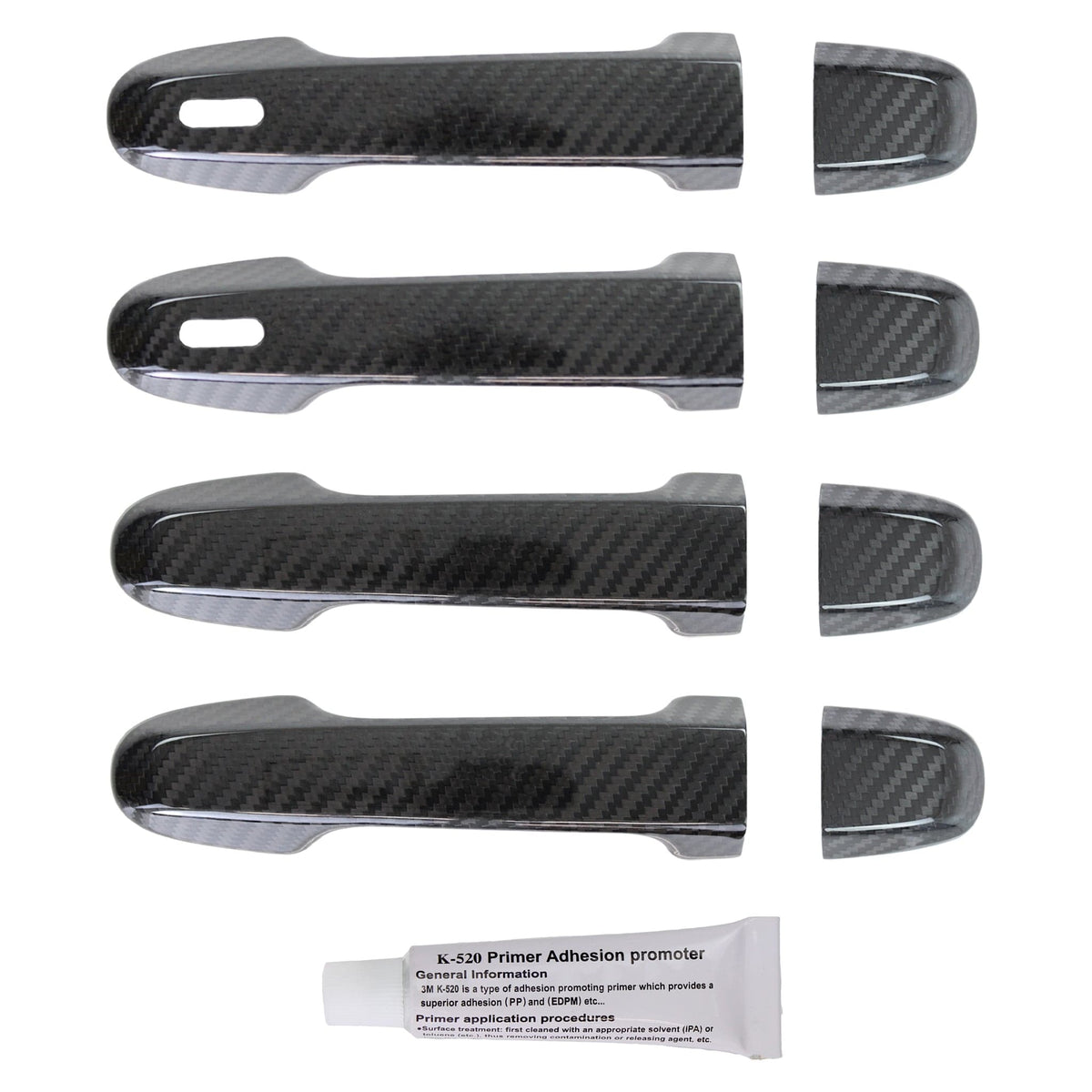 Noble Dry Carbon Fiber Door Handle Covers Subaru WRX 2022-2023