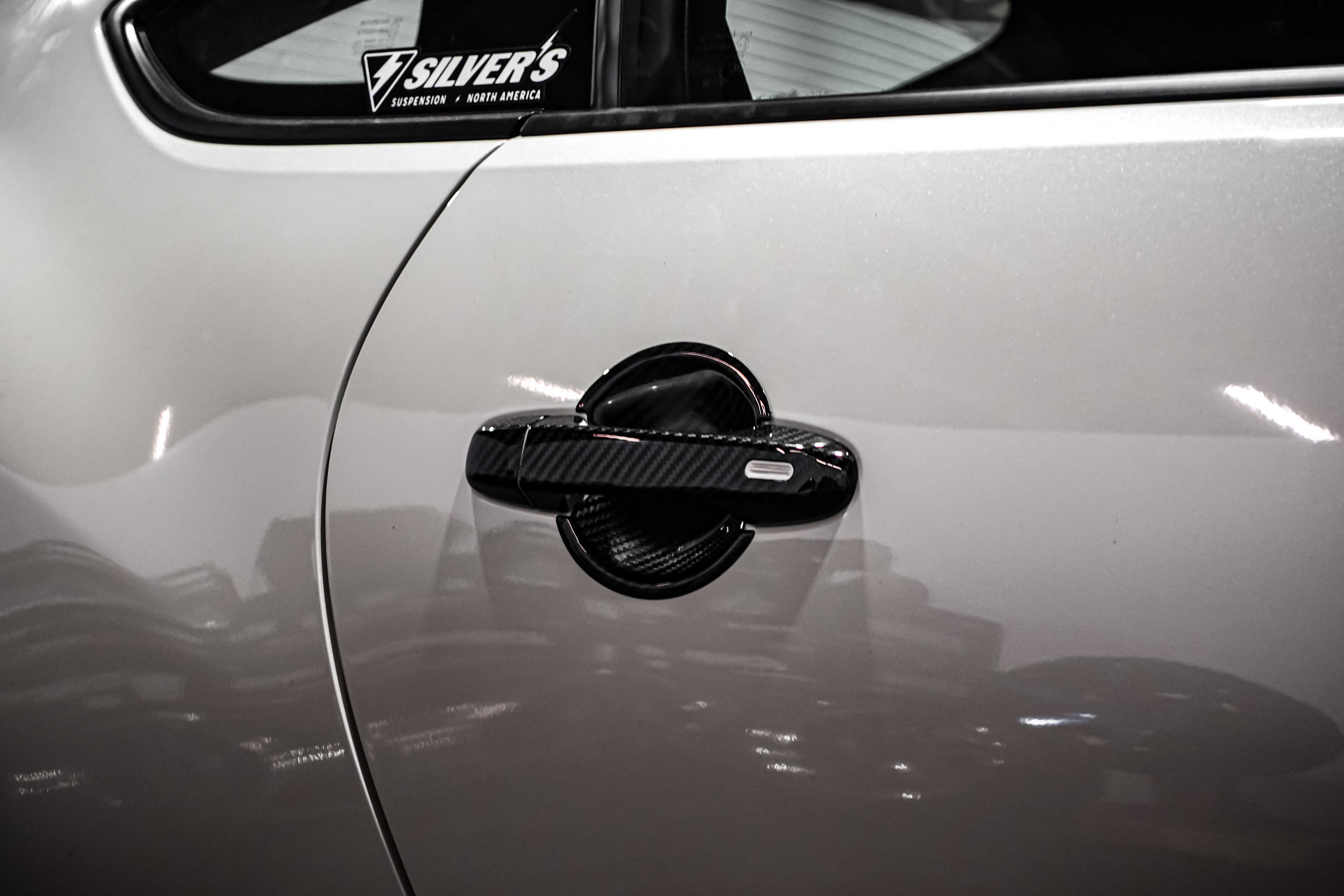 Noble Carbon Fiber Door Handle Cup Inserts Subaru BRZ / GR86 2022