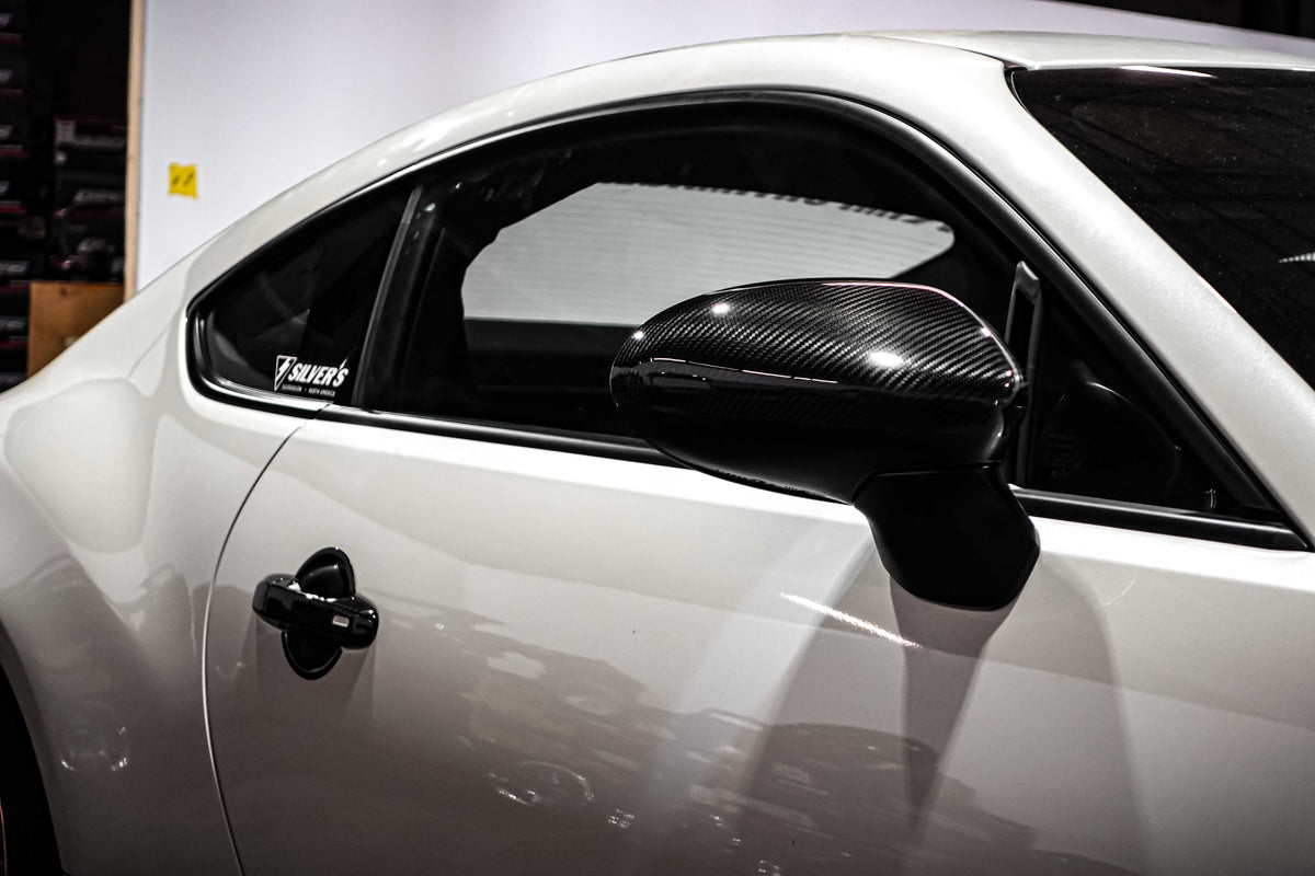 Noble Dry Carbon Fiber Door Handle Cup Inserts Subaru BRZ / Toyota GR86 2022-2023