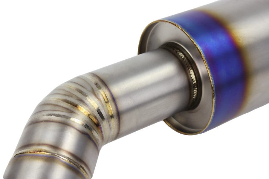 Noble Full Titanium Pro Single Exit 3&quot; Cat Back Exhaust Subaru WRX 08-21 / STI 11-21