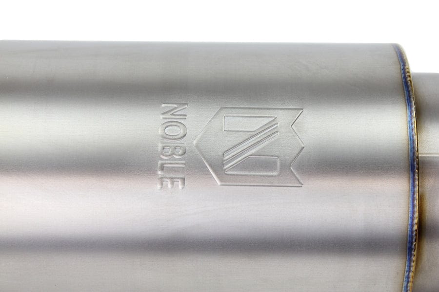 Noble Full Titanium Pro Single Exit 3&quot; Cat Back Exhaust Subaru WRX 08-21 / STI 11-21