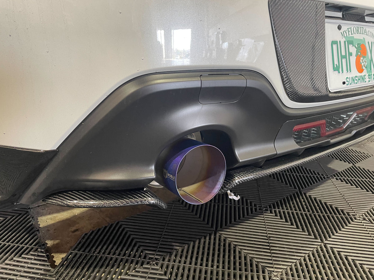 Noble Full Titanium Pro Single Exit Exhaust - 2022+ Subaru BRZ / Toyota GR86