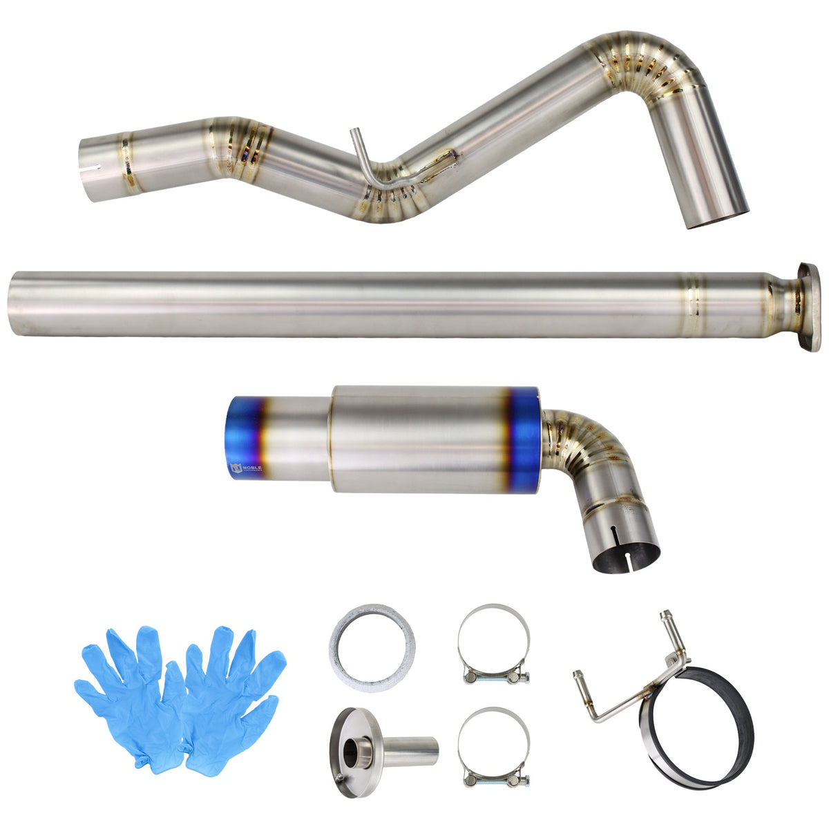 Noble Full Titanium Pro Single Exit Exhaust - 2022+ Subaru BRZ / Toyota GR86
