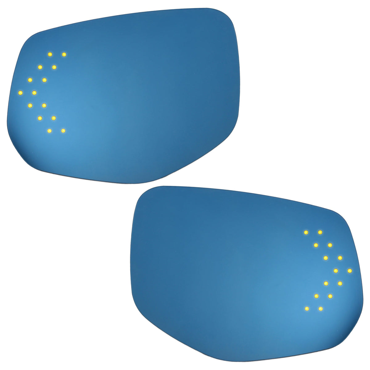 Noble NBS Heated Wide Angle Blue Mirrors w/ Turn Signals Subaru WRX 2022-2023