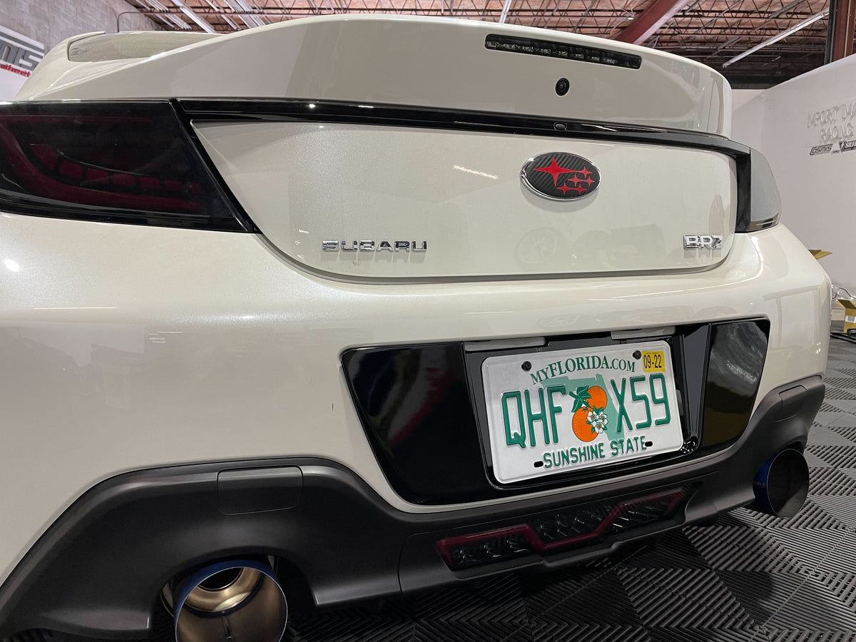 Noble Painted License Plate Panel Subaru BRZ 2022 / GR86 2022