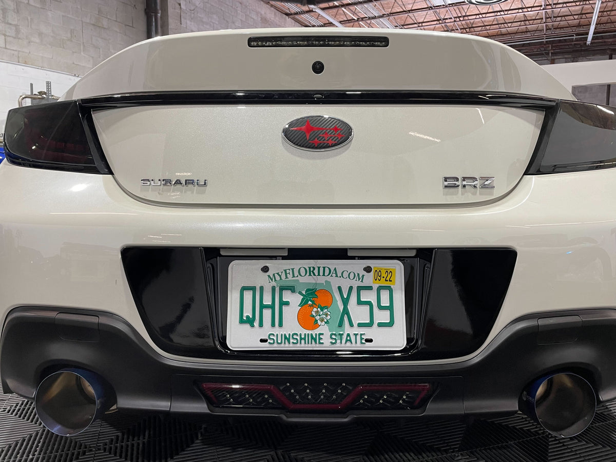 Noble Painted License Plate Panel Subaru BRZ 2022 / GR86 2022