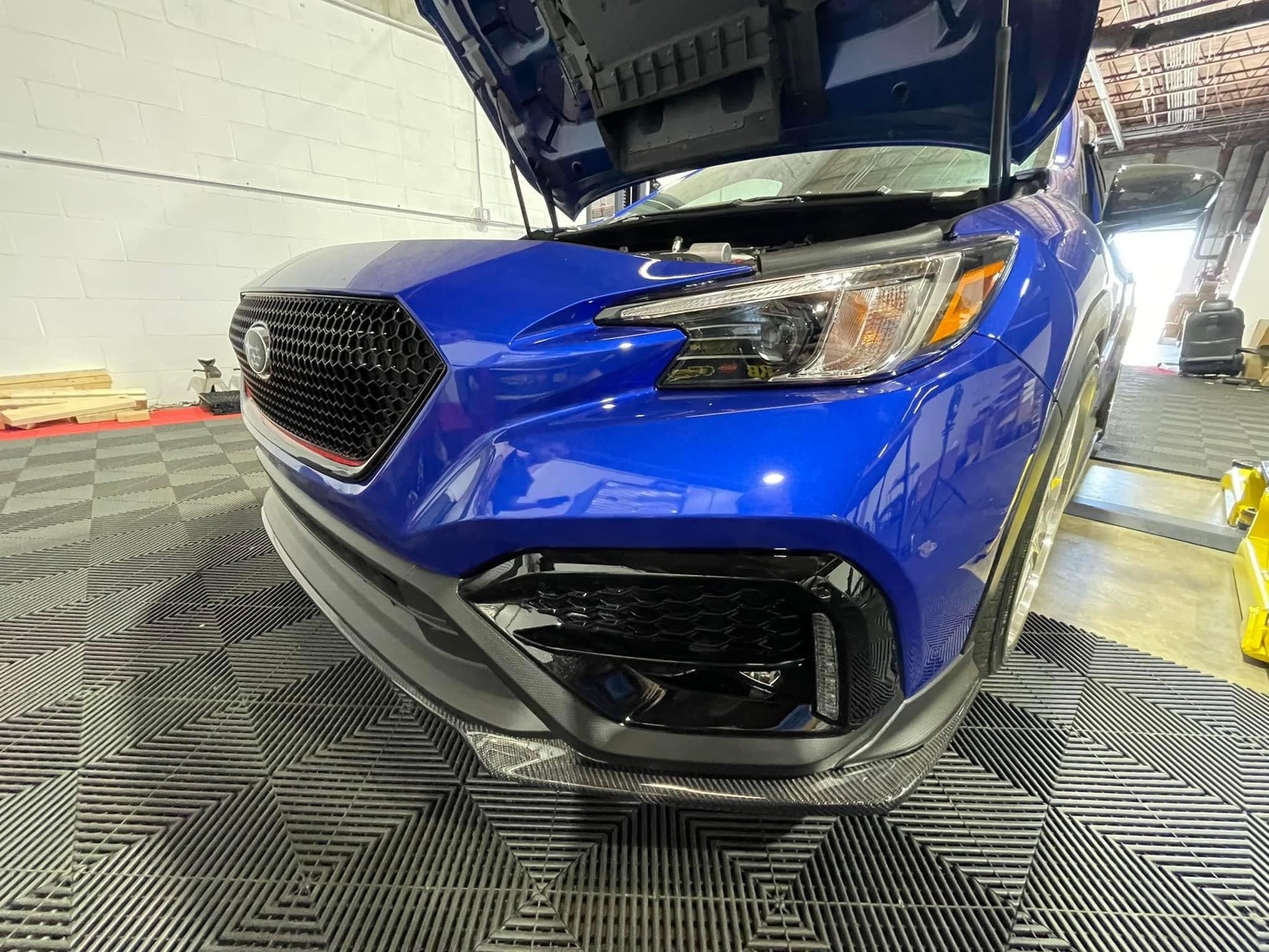 Noble STI Style Carbon Fiber Front Lip Spoiler 2022+ WRX Noble Performance