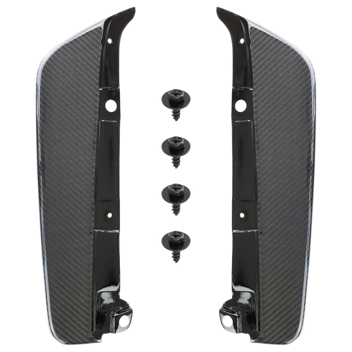 Noble STI Style Carbon Fiber Rear Spoilers / Spats - 2022+ WRX