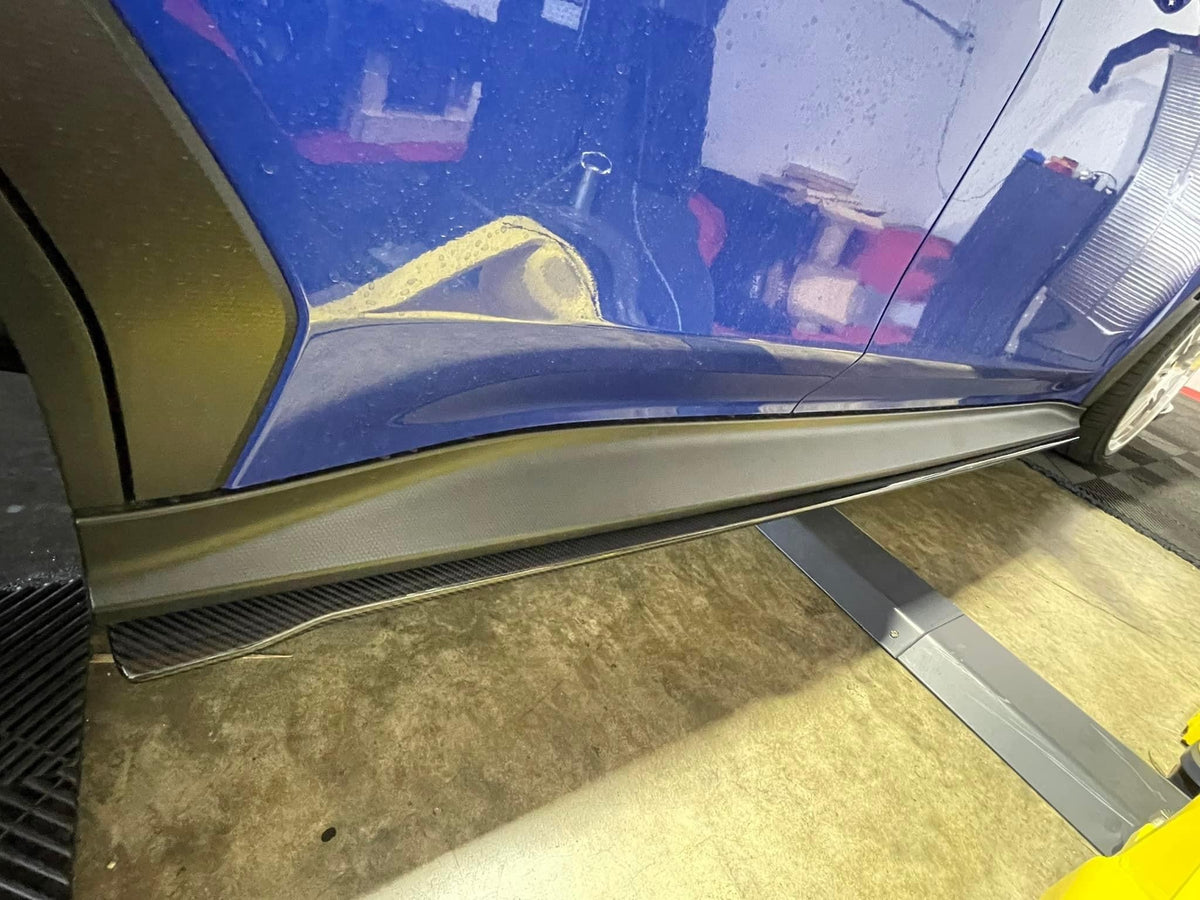 Noble STI Style Carbon Fiber Side Skirts - 2022+ WRX