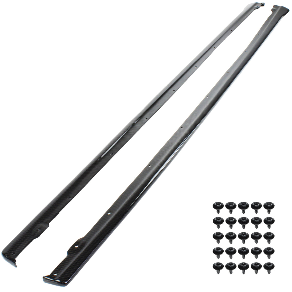 Noble STI Style Carbon Fiber Side Skirts - 2022+ WRX