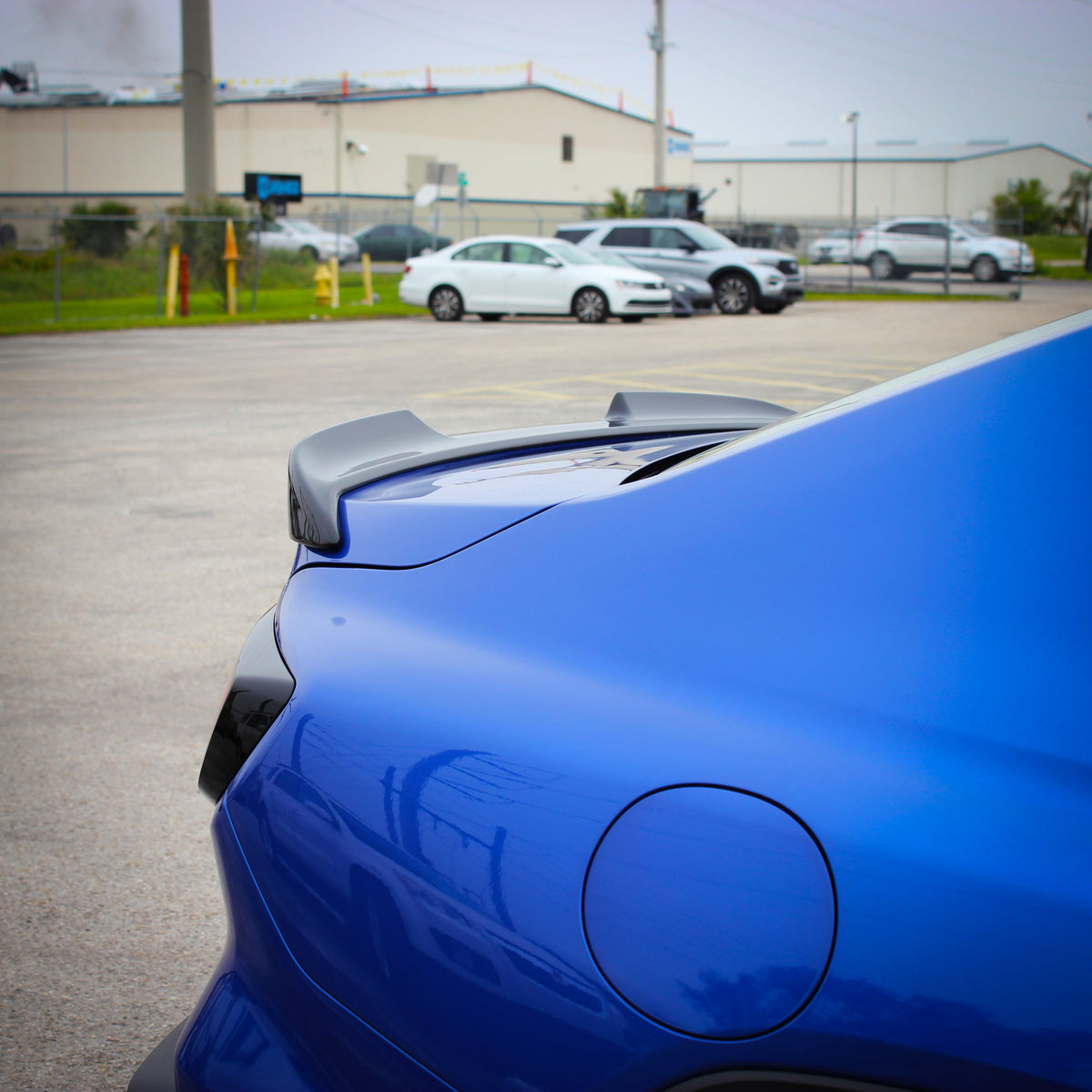 Noble STI Style High Back Paint Matched Duckbill Subaru WRX 2022