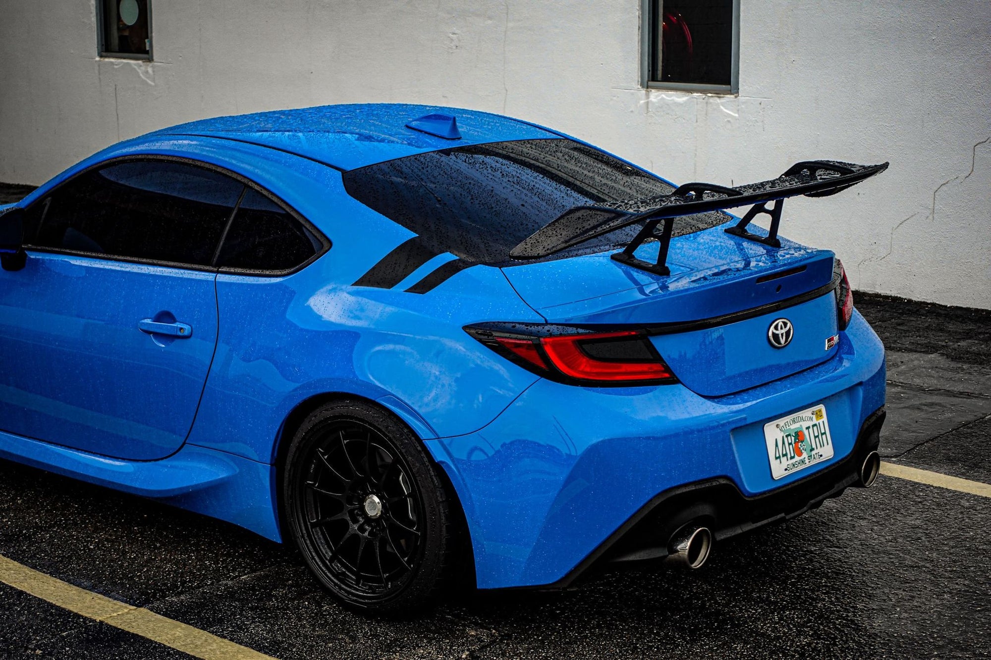 Gr96 Wing Noble STI Swan Neck Spoiler / Wing - 2022+ Subaru BRZ / Toyota GR86 ...