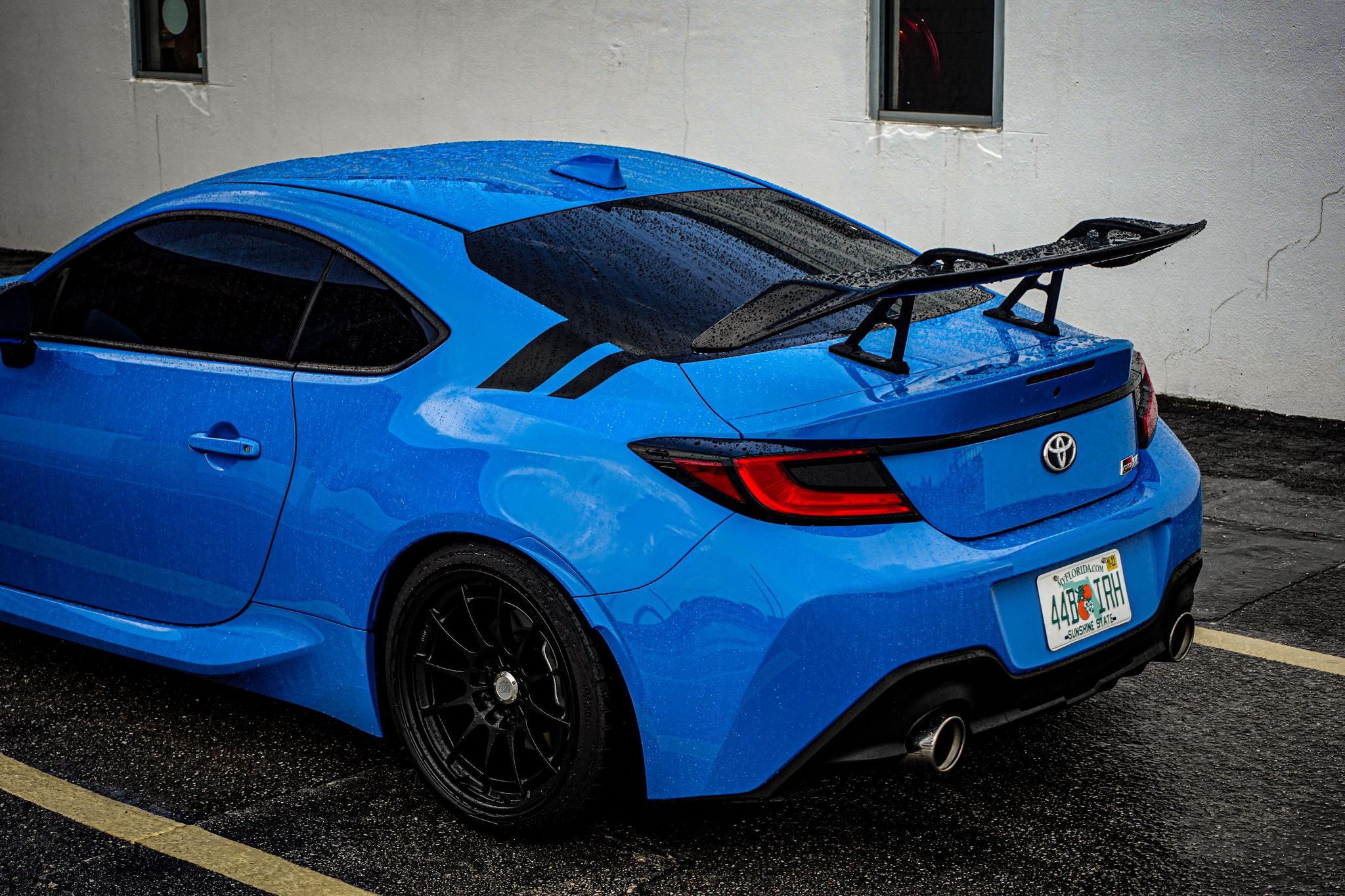 Spoiter Noble STI Swan Neck Spoiler / Wing - 2022+ Subaru BRZ / Toyota GR86 ...