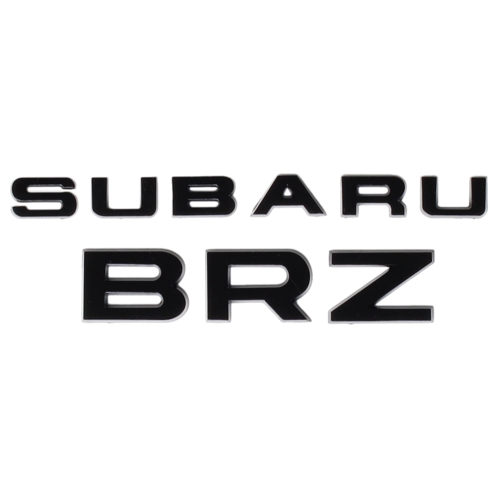 Noble "Subaru" / "BRZ" Trunk Emblem Set for Subaru BRZ 2022-2023