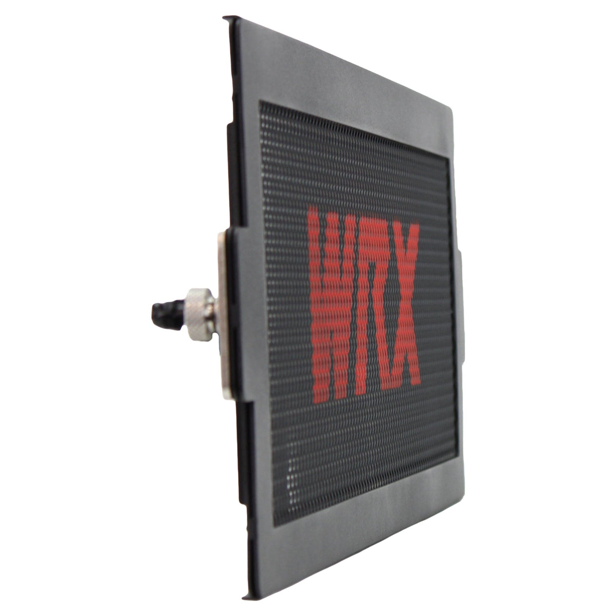 Noble VB Top Mount OE Intercooler Guard (Red on Black) - 22+ WRX / 19+ Ascent / 20+ Legacy / 20+ Outback