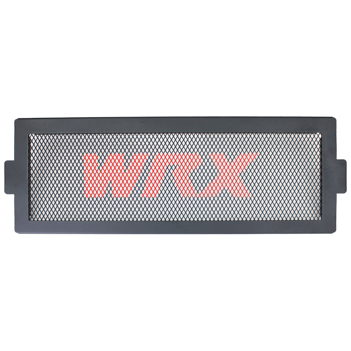 Noble VB Top Mount OE Intercooler Guard (Red on Black) - 22+ WRX / 19+ Ascent / 20+ Legacy / 20+ Outback