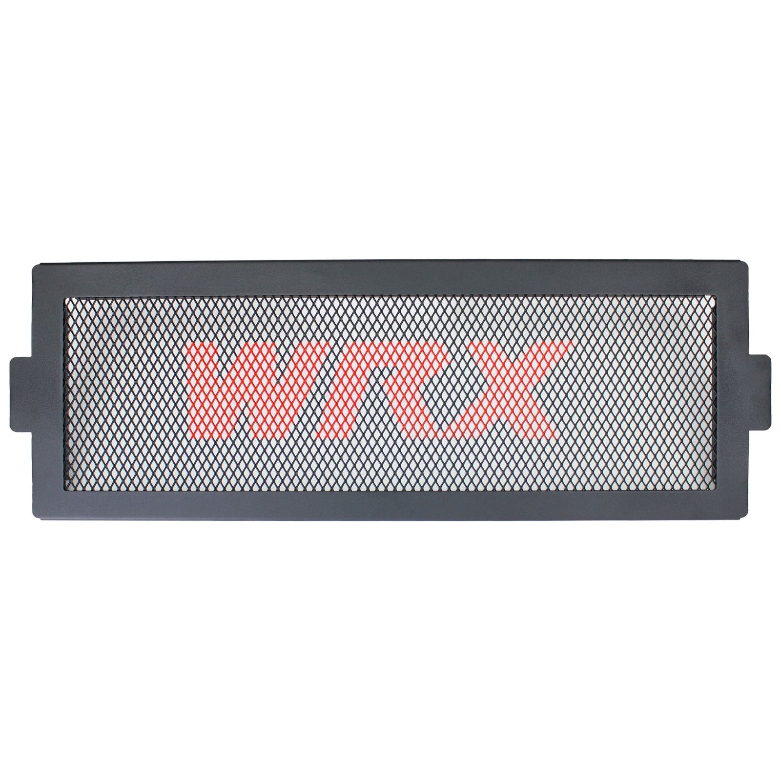 Noble VB Top Mount OE Intercooler Guard (Red on Black) - 22+ WRX / 19+ Ascent / 20+ Legacy / 20+ Outback