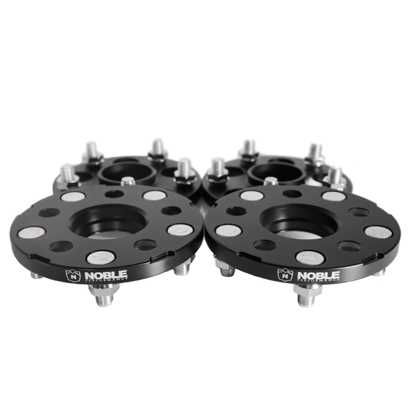 2-Piece Wheel Spacer Adapters – 20mm Thick, 5x100 To 5x114.3, 56.1mm Hub Bore For Subaru Impreza/WRX