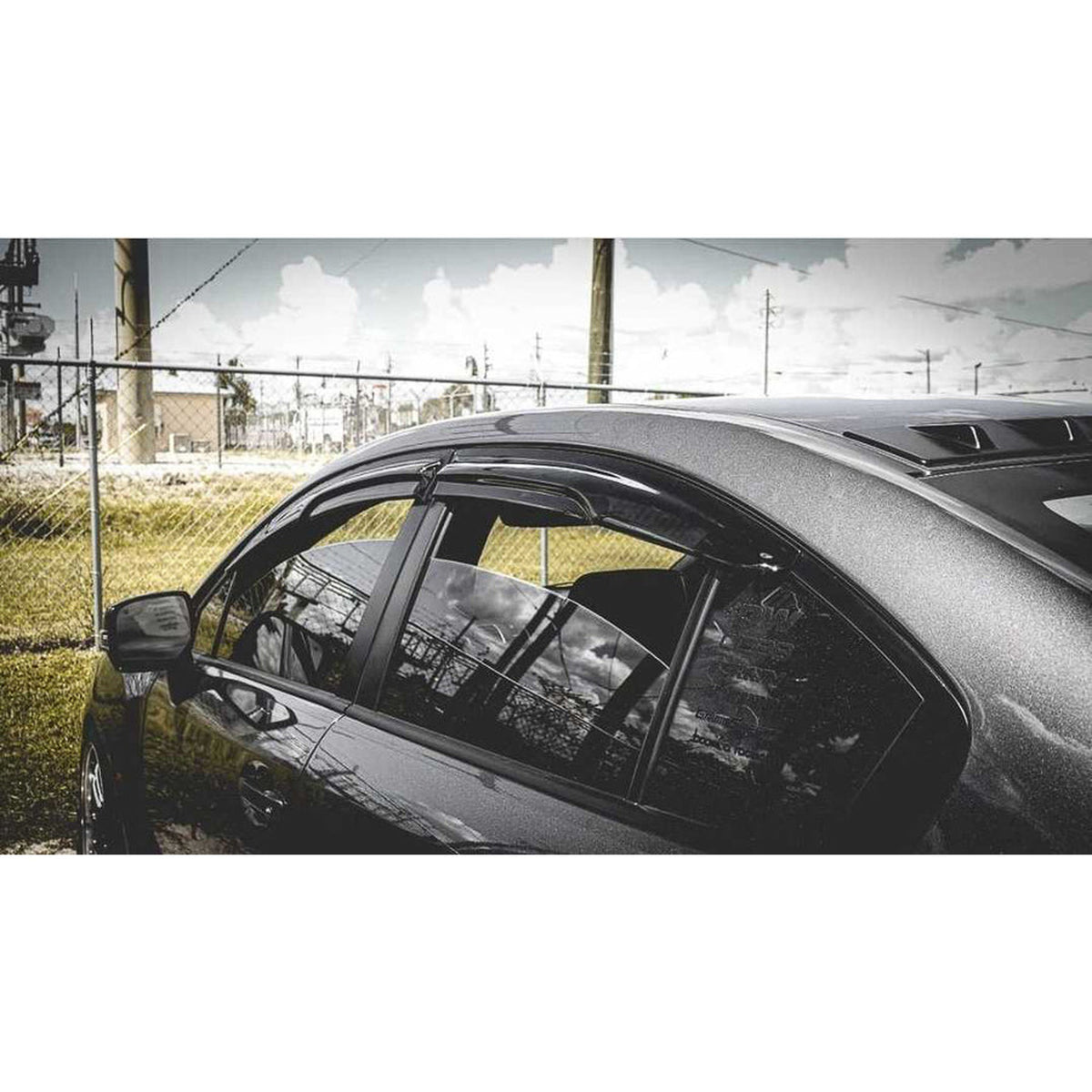 Noble One Point Zero Rain Guards - 15-21 WRX / STI